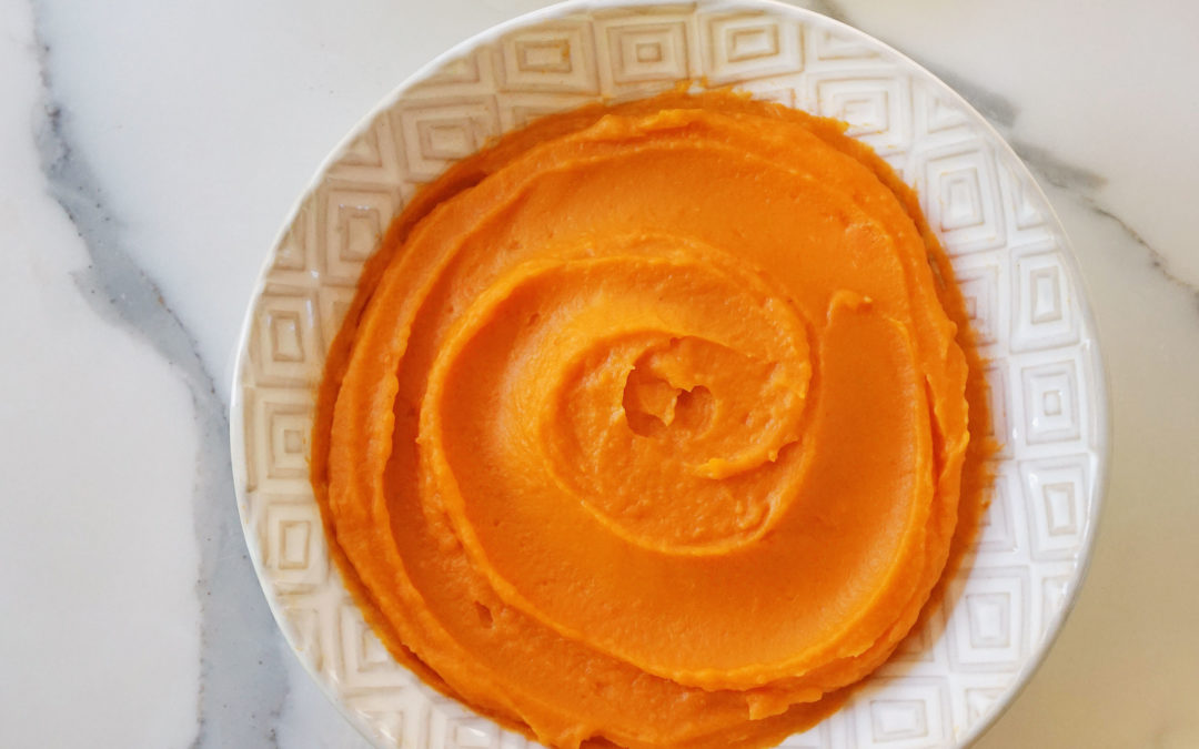 Coconut Mashed Sweet Potatoes