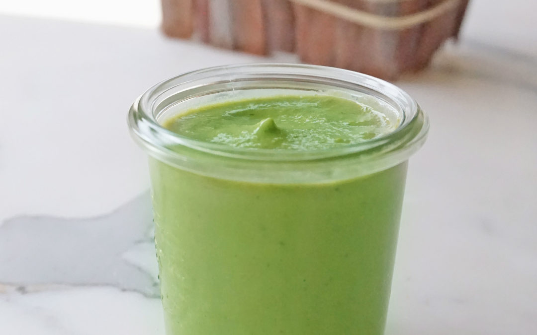 Pesto Avocat (Végétalien et sans huile)
