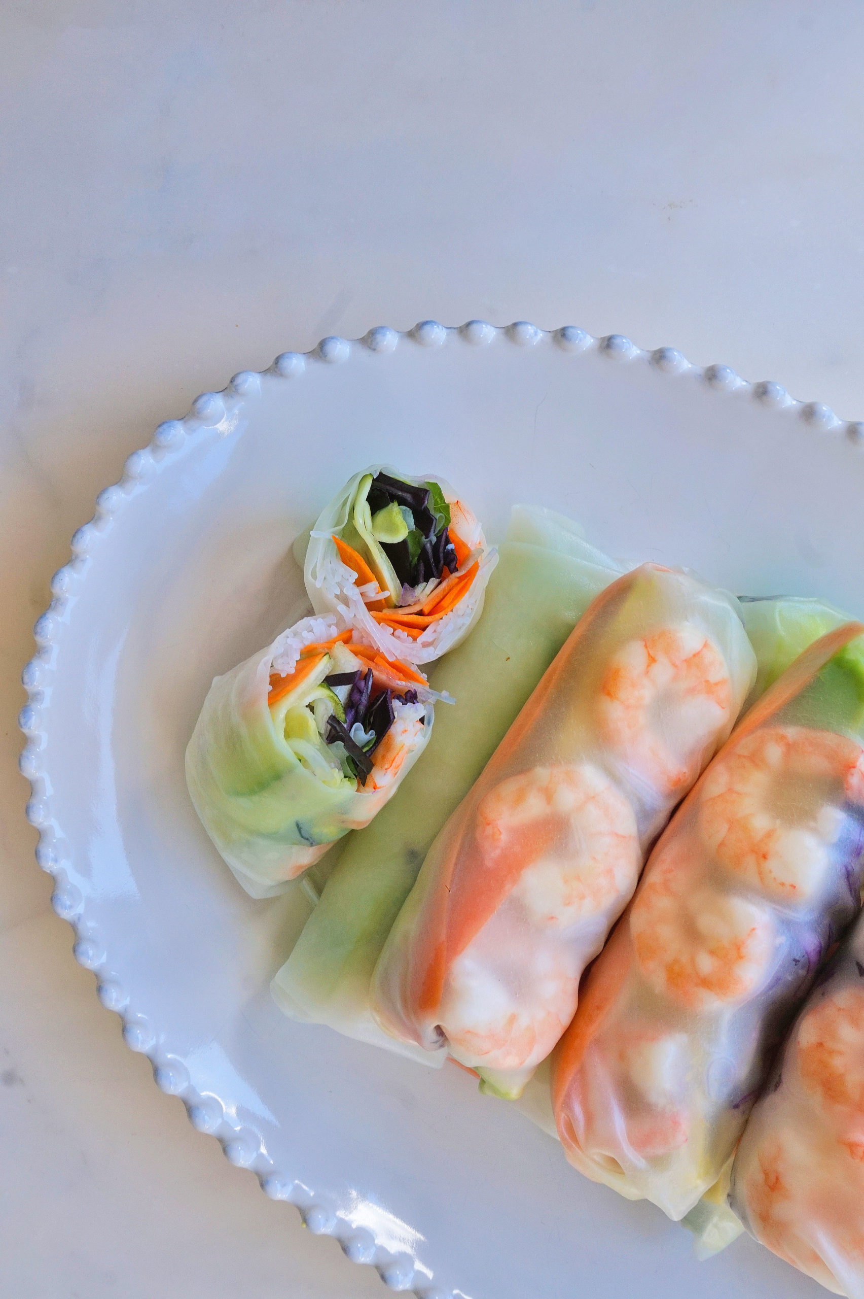 rouleaux d'été faits maison