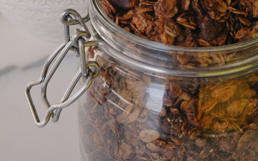 Granola au Chocolat Maison (sans sucres raffinés)