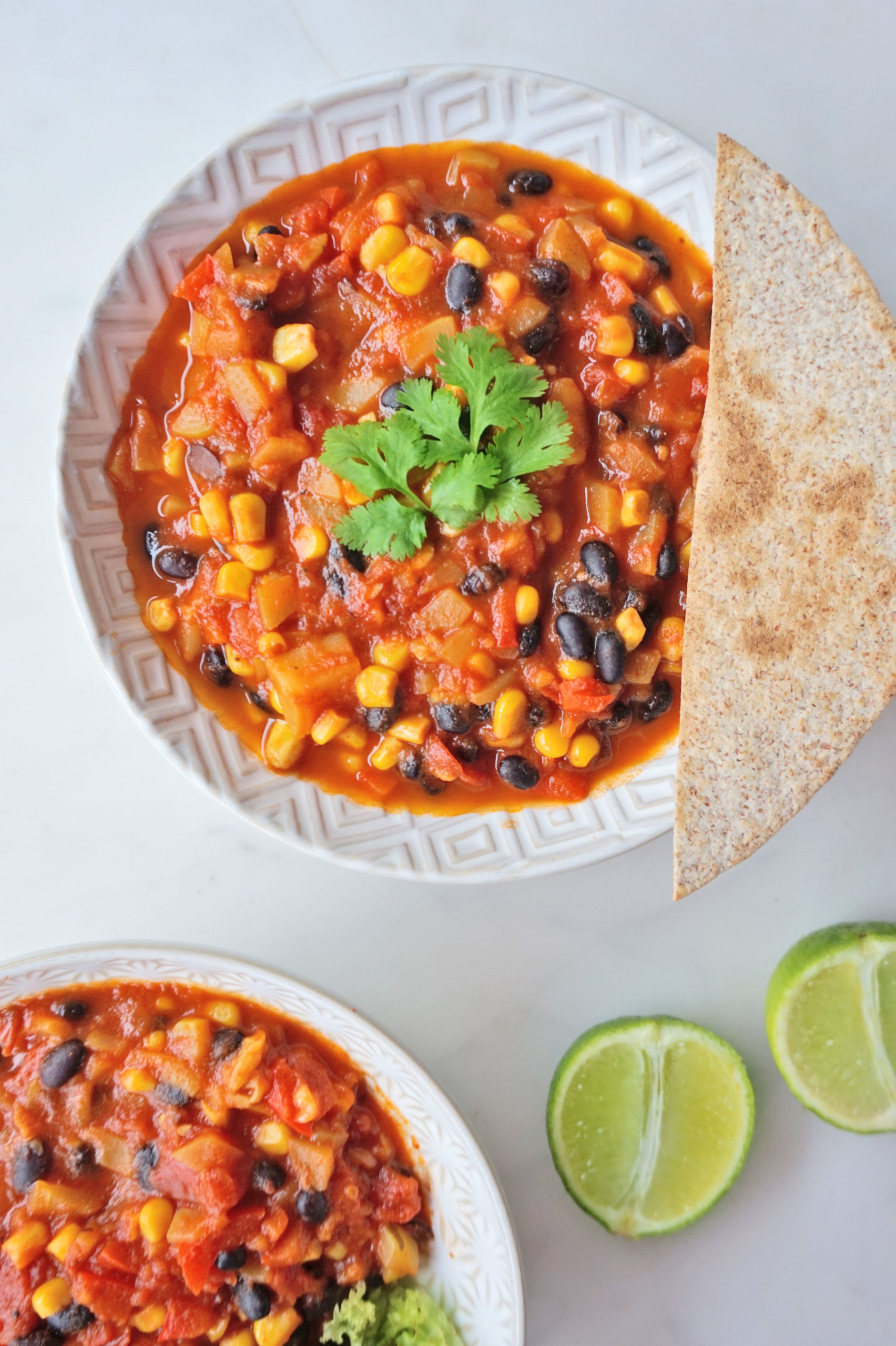 chili sin carne recette